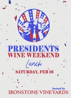 Presidents Wine Weekend Add On - Saturday Lunch