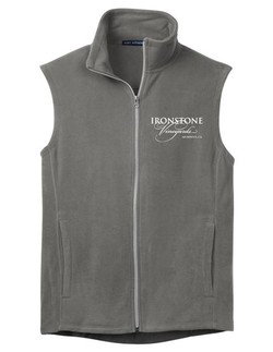 Fleece Vest - Classic Logo - Grey