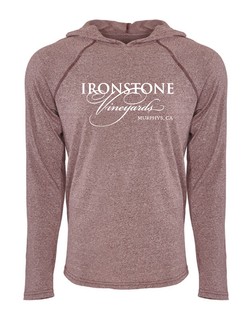 Women's Raglan Hoody - Classic Logo - Maroon